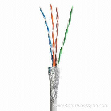 High-quality 24AWG Cat5 UTP 4-pair Cable, 60 or 75°C Rated Temperature